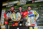 Die Top-3 von Marmande (v.l.): Lukas Fienhage, Zach Wajtknecht und Chris Harris