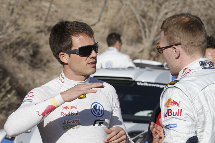 Das dominante VW-Duo: Sébastien Ogier und Jari-Matti Latvala