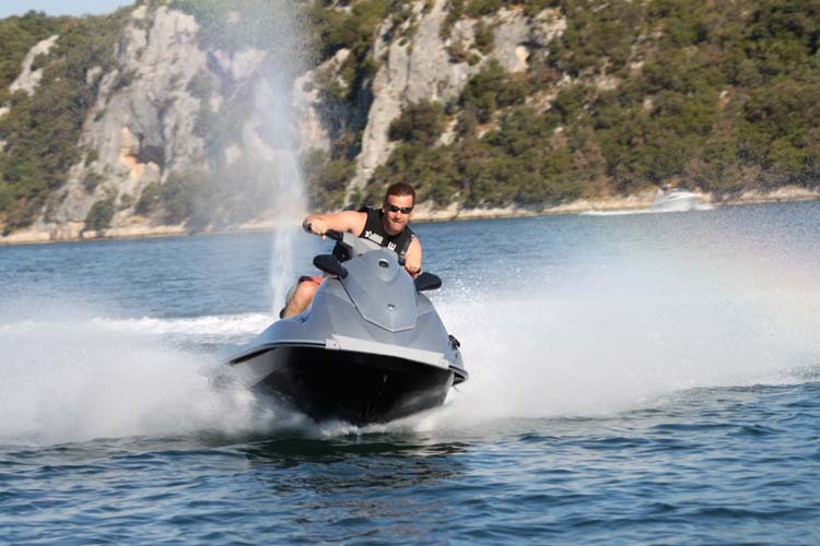 Pit Beirer beim Wassersport: Mit dem eigenen Jet-Ski in Kroatien 
