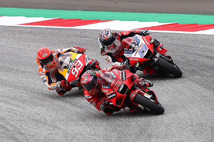 Marc Marquez wants to surpass Valentino Rossi - so he has to be at Ducati”, MotoGP