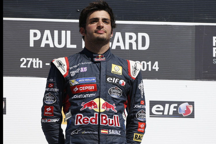 Red Bull-Junior Carlos Sainz jr. sicherte sich in Le Castellet die Saisonsiege Nummer 6 und 7