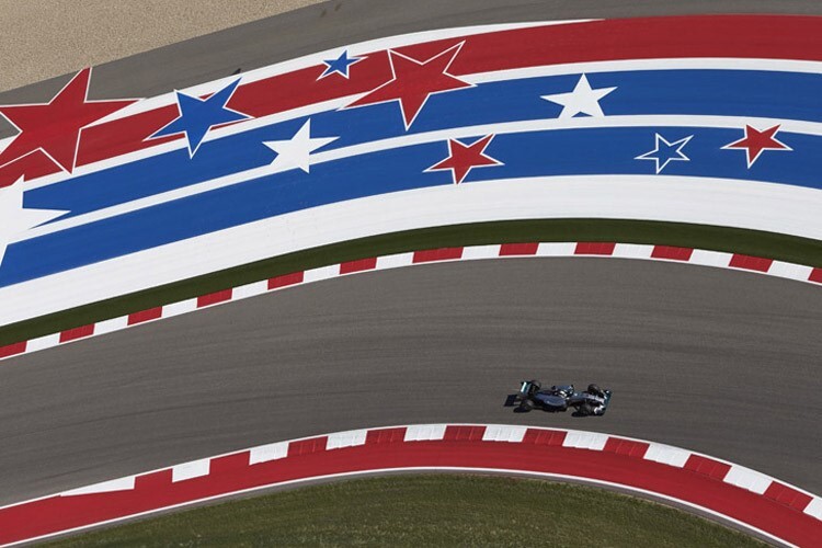 Lewis Hamilton in Texas
