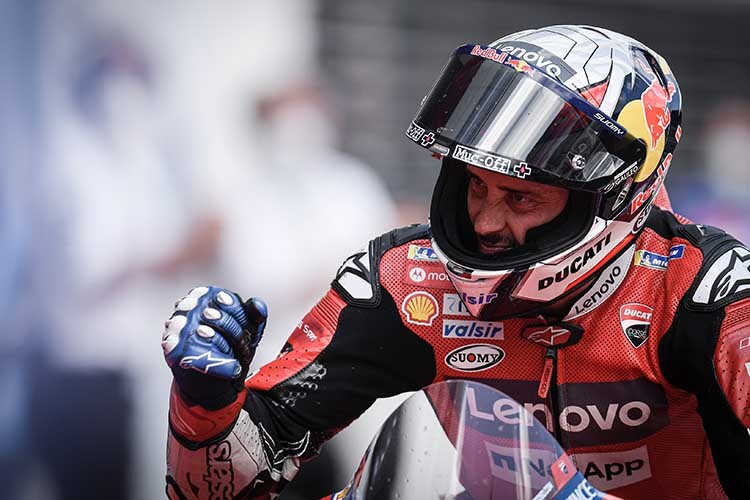Andrea Dovizioso: An die Ducati kommt im Top-Speed keiner heran
