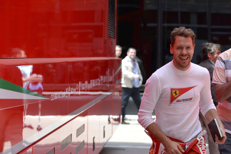  Fussball-Fan Sebastian Vettel ist auch beim diesjährigen Wohltätigkeits-Fussballspiel in Monaco mit von der Partie  