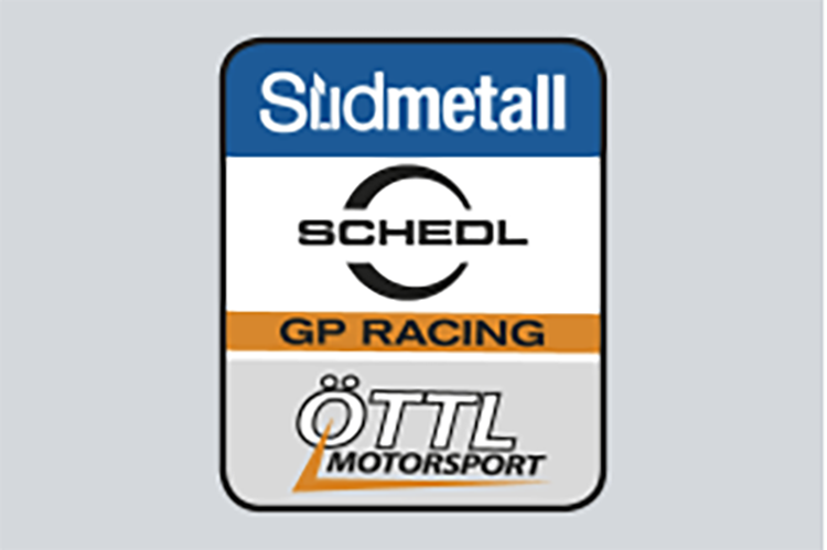 Das neue Logo des Teams Südmetall Schedl GP Racing
