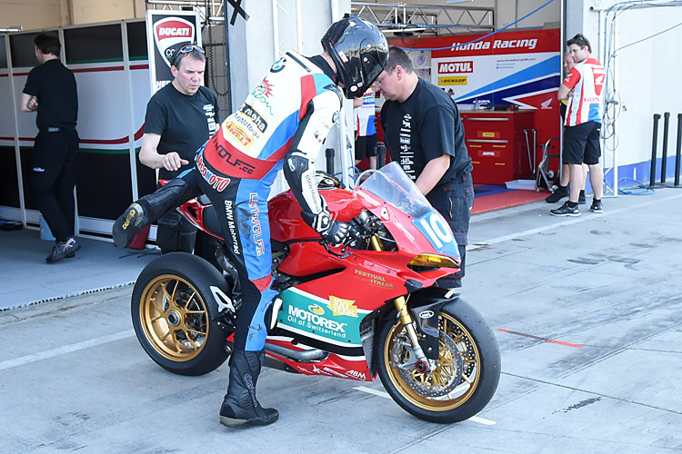 Ab Juni könnte sich Nekvasil für Hertrampf Racing in den Sattel einer Ducati schwingen