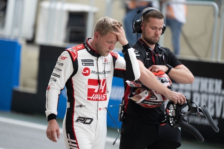 Der langjährige Haas-Fahrer Kevin Magnussen