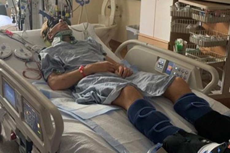  Killian Auberson ist in den USA schwer gestürzt und hat nach einem Wirbelbruch Lähmungserscheinungen
