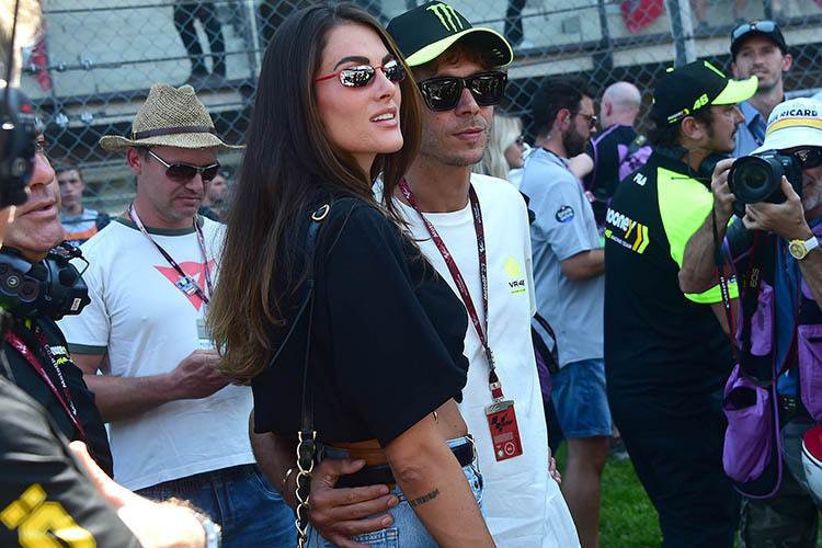 Valentino Rossi kam am Wochenende mit Freundin Francesca Sofia Novello in die Steiermark
