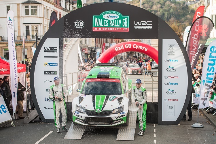 WRC2-Sieg für Pontus Tidemand/Jonas Andersson