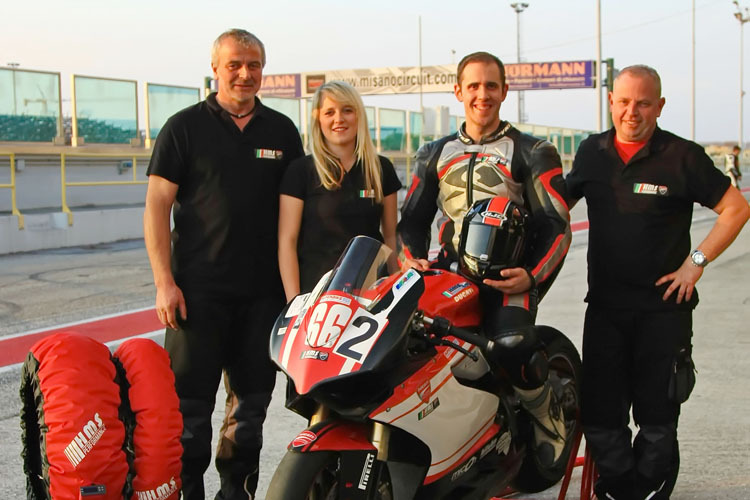 Das neue HMS Performance Ducati Racing Team