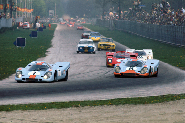 Mit den tollen Porsche 917 fuhr Leo Kinnunen 1970 zu einigen Siegen