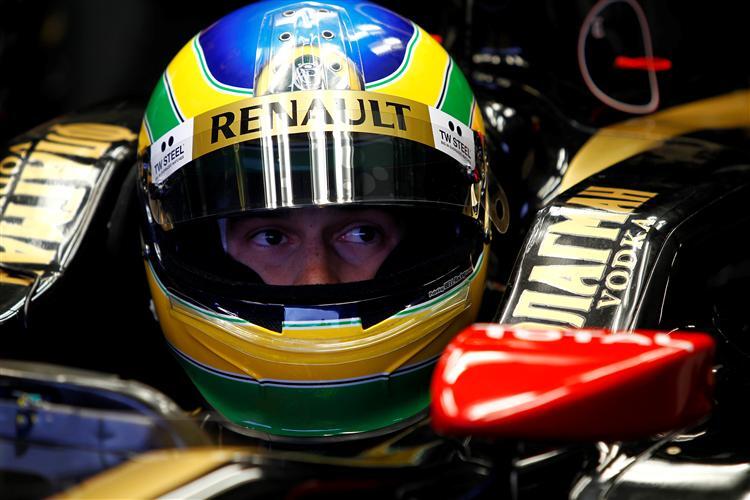 Morgen sitzt Senna wieder im Renault.