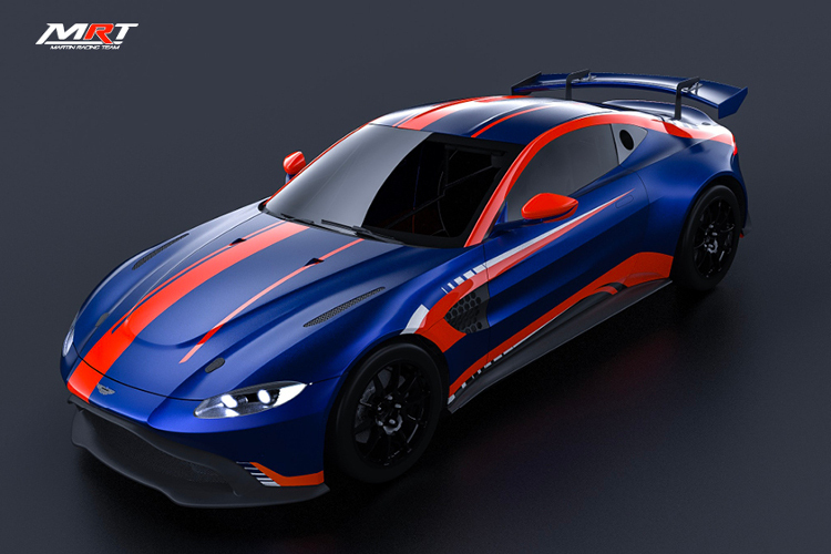 So soll der Aston Martin Vantage GT4 von MRT aussehen