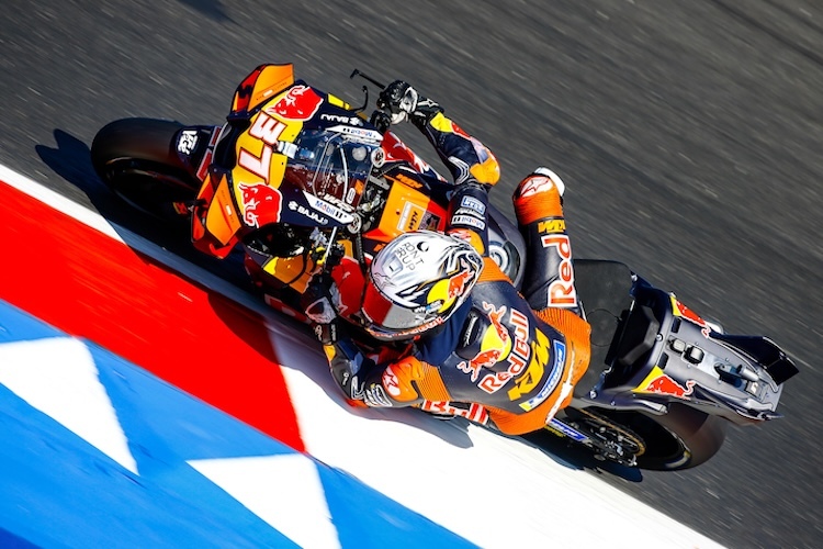Pedro Acosta a conduit la KTM RC16 à la 5ème place