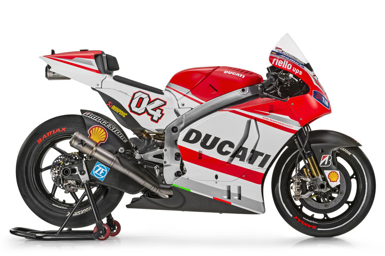 Die Ducati von Dovizioso: Es wäre Platz für neue Sponsoren