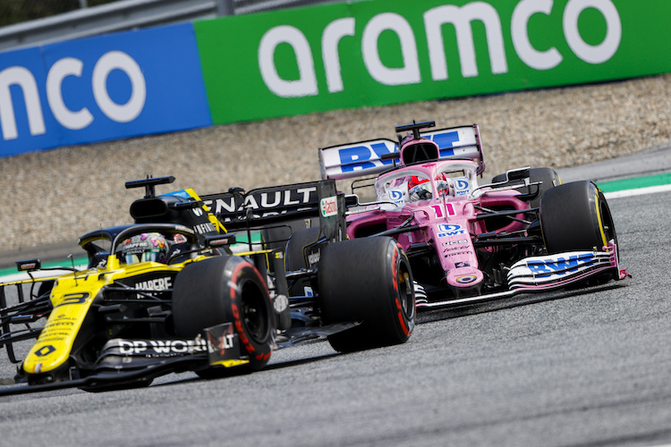Renault gegen Racing Point