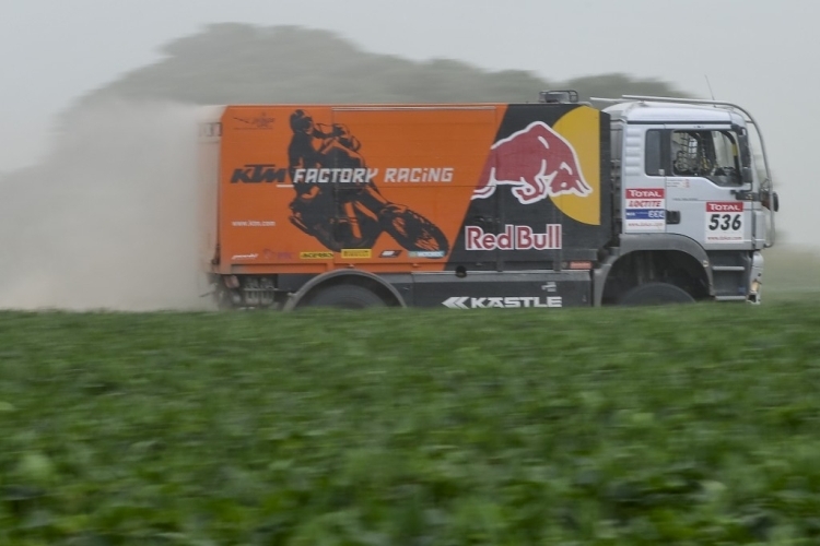 KTM-Service-Truck: Bei der Africa Eco Rallye dabei