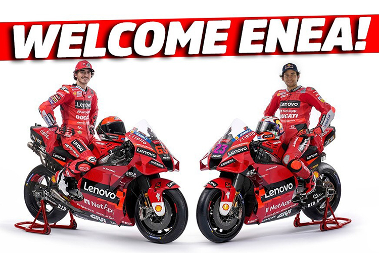 Das neue Ducati Lenovo Team