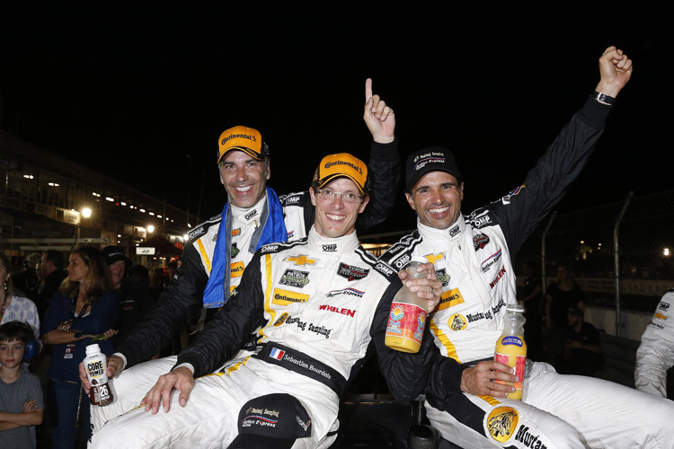 Im vergangenen Jahr Daytona-Sieg, nun Sebring-Erfolg für Fittipaldi, Barbosa, Bourdais