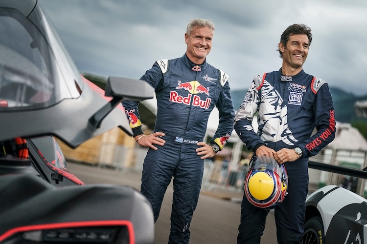David Coulthard und Mark Webber