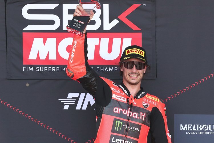 Nicolo Bulega: Erster Sieger der Superbike-WM 2025