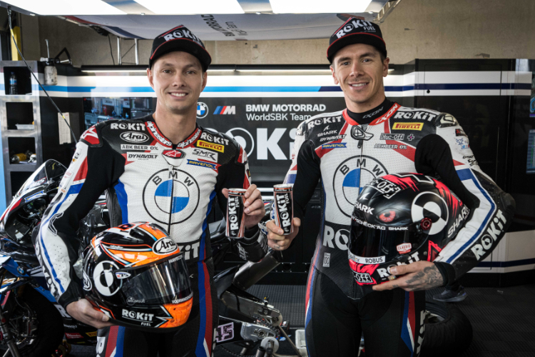 Pour Michael van der Mark (à gauche) et Scott Redding, seule l'équipe ROKiT BMW Motorrad Motorsport est remise en cause