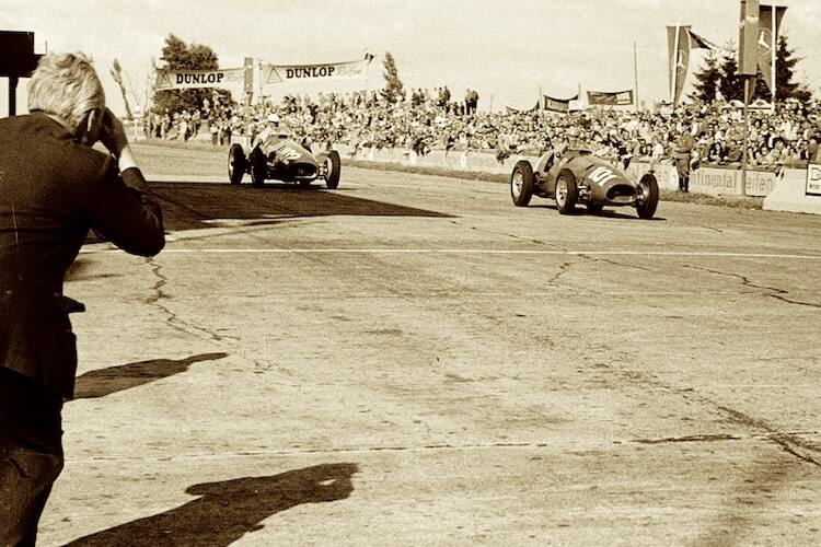 Die 101 siegt vor der 102: Die Ferrari-Piloten Alberto Ascari und Nino Farina auf dem Nürburgring 1952