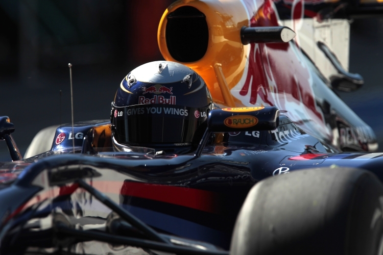 Sebastian Vettel fuhr überraschend Bestzeit