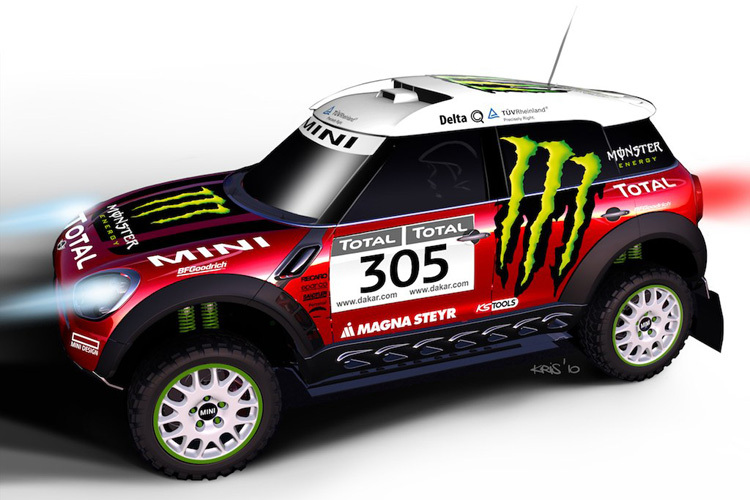 Der X-Raid-Mini für die Rallye Dakar