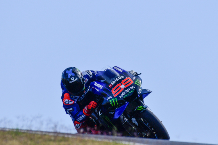 Jorge Lorenzo beim Portimão-Test auf der M1