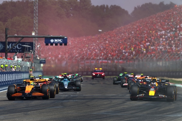 Start zum Imola-GP 2024
