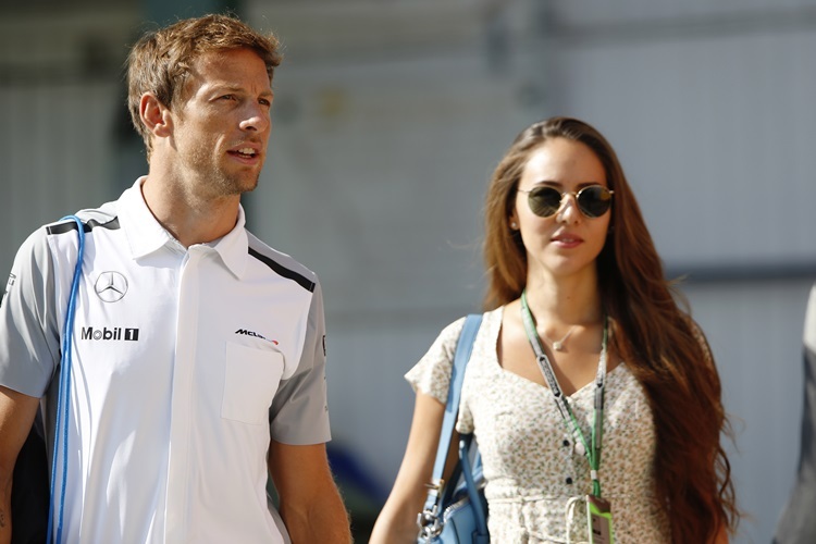 Jenson Button und seine Verlobte