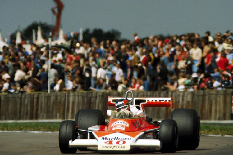 Auch Gilles Villeneuve begann seine Karriere in einem dritten McLaren