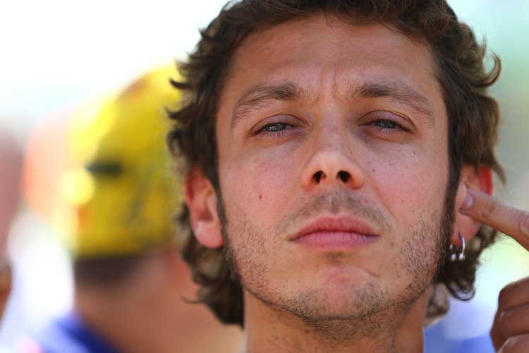 Valentino Rossi, jetzt WM-Zweiter