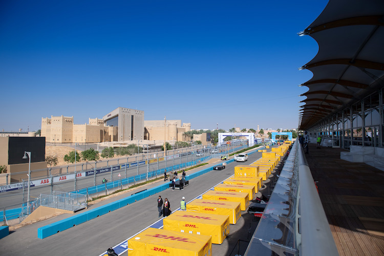 Im November 2019 gastierte die Formel E in Saudi-Arabien