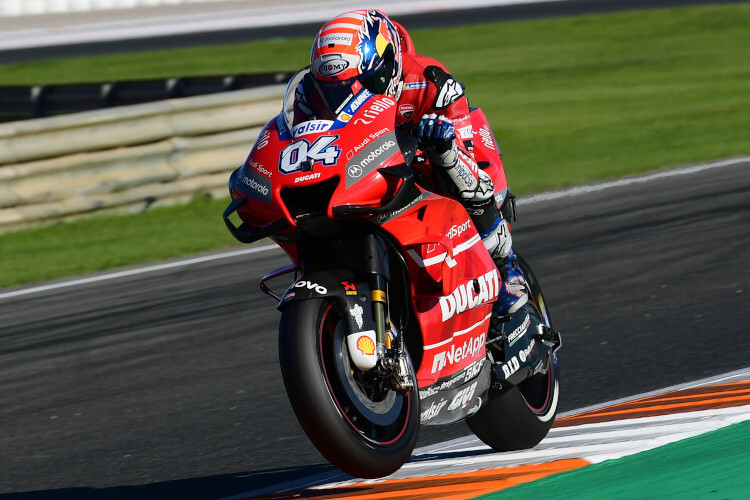 Andrea Dovizioso: Valencia ist keine ausgesprochene Ducati-Strecke