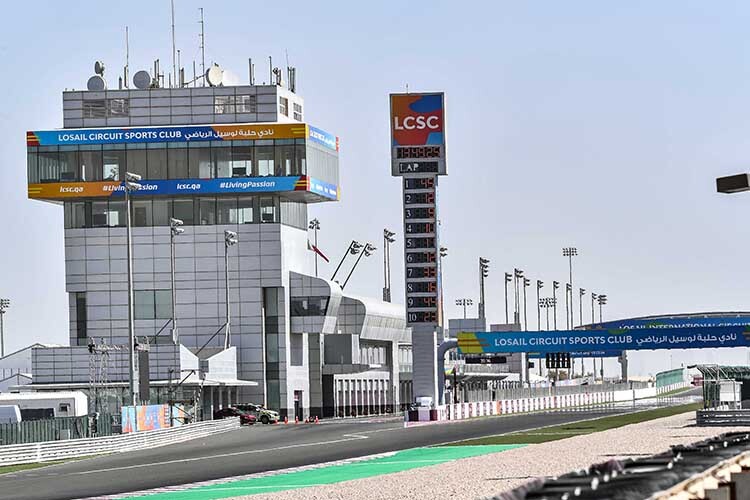 In Katar fahren nur die Klassen Moto3 und Moto2 um Punkte