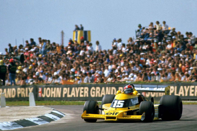 Jean-Pierre Jabouille 1977 im Renault
