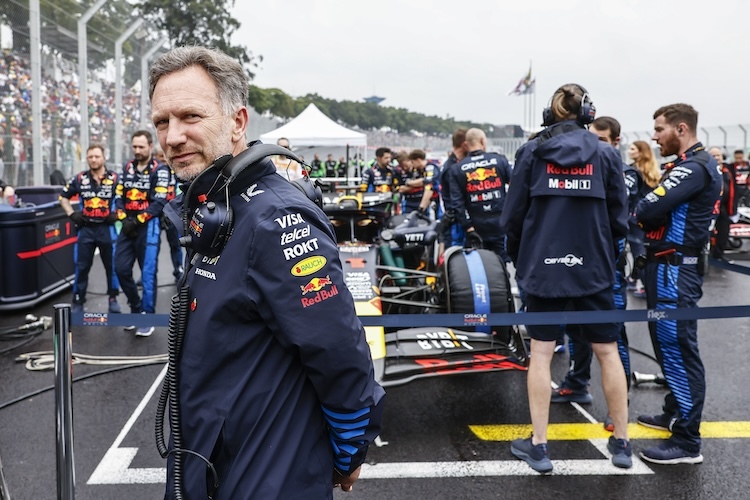 Red Bull Racing-Teamchef Christian Horner