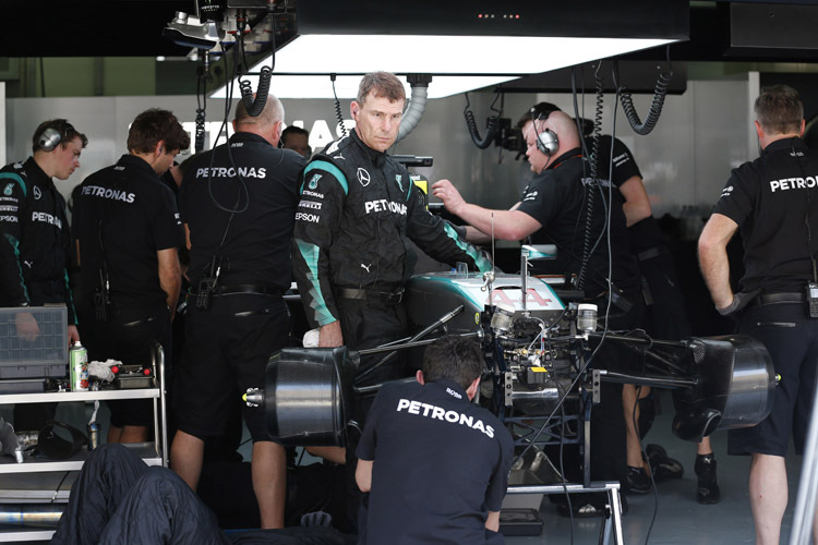 Lewis Hamilton: «Die Jungs in der Garage haben super Arbeit geleistet»
