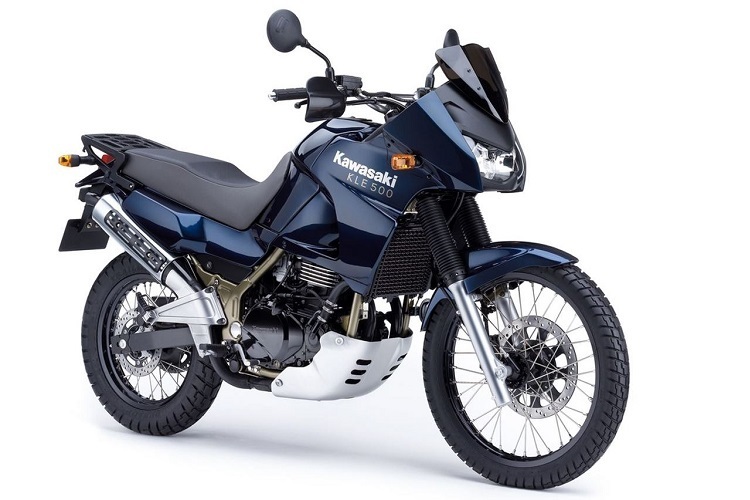 Das Kürzel KLE gab es schon mal: Die Kawasaki KLE500, gebaut von 1991 bis 2007
