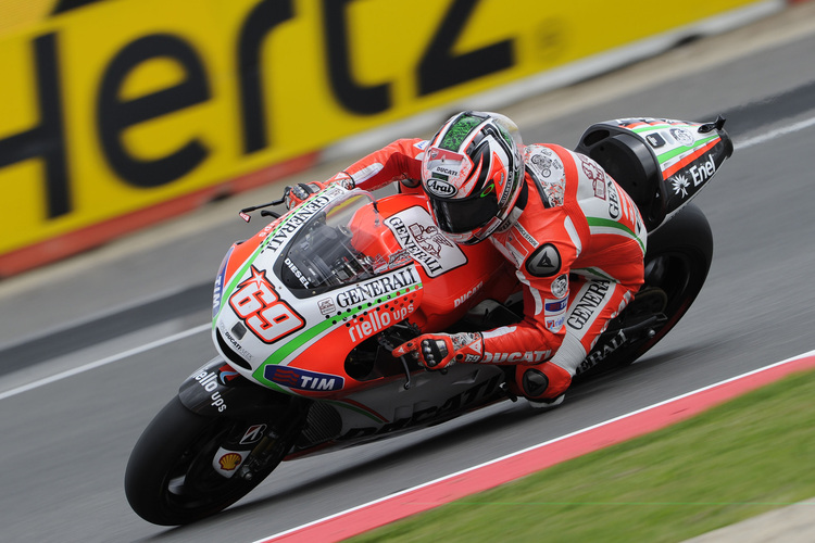 Bester Ducati-Pilot auf Rang 7: Nicky Hayden