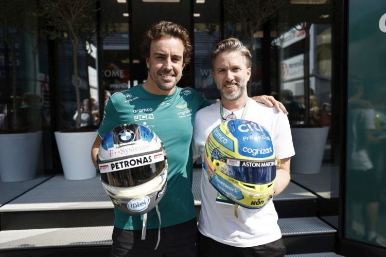 Fernando Alonso & Nick Heidfeld