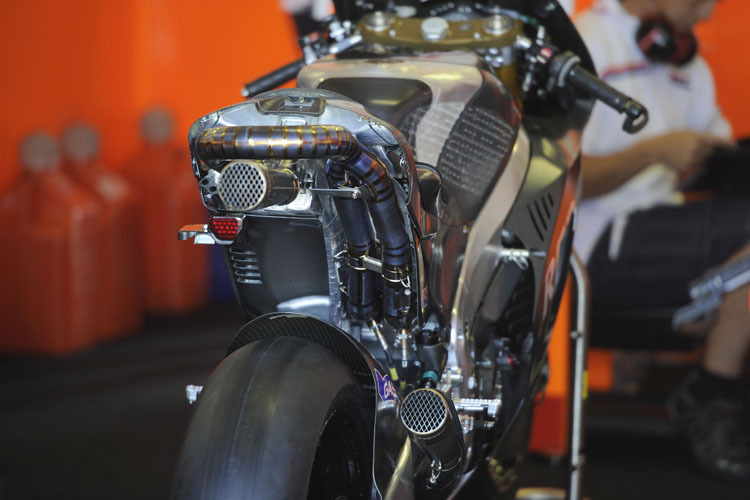 Als Nacktmodell: Die Honda RC213V für nächstes Jahr