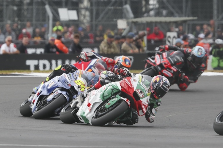 Johann Zarco unterwegs in Silverstone