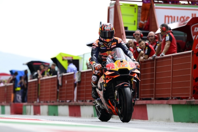 Maverick Vinales auf dem Weg zur Bestzeit im Zeittraining