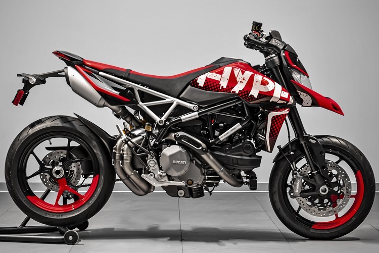 Einzelstück: Die für den Concorso d'Eleganza Villa d'Este 2019 gestaltete Ducati Hypermotard 950