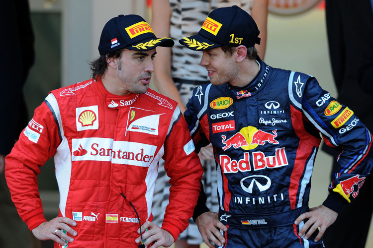 Alonso: «Gibst du uns den Newey?» – Vettel: «Eher nicht, nein.»