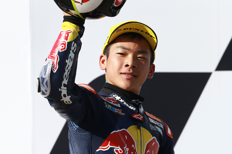 Ayumu Sasaki hat die besten Karten im Titelkampf des Red Bull MotoGP Rookies Cups